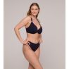 Haut de maillot de bain plongeant Pinner Dazzling Sky