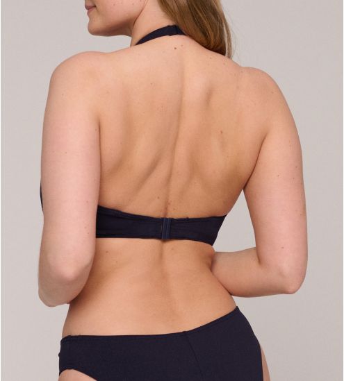 Haut de maillot de bain plongeant Pinner Dazzling Sky
