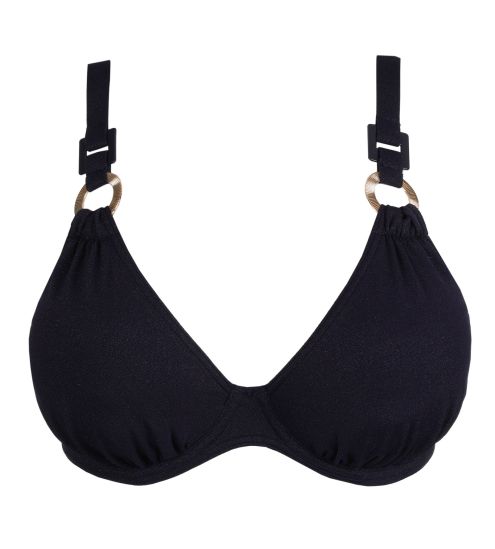 Haut de maillot de bain plongeant Pinner Dazzling Sky