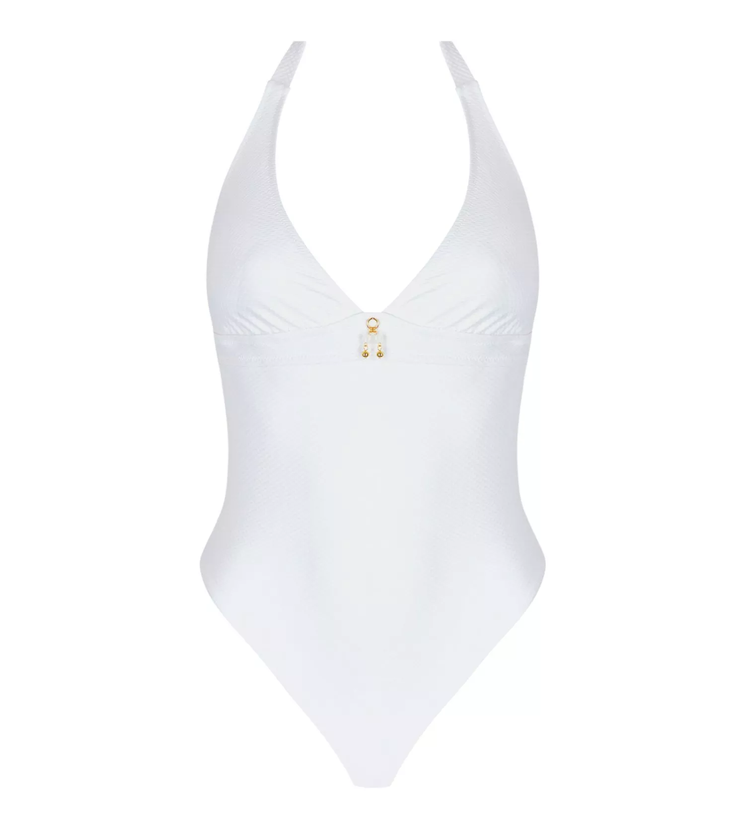 Maillot de bain une pièce La Vogueuse Blanc