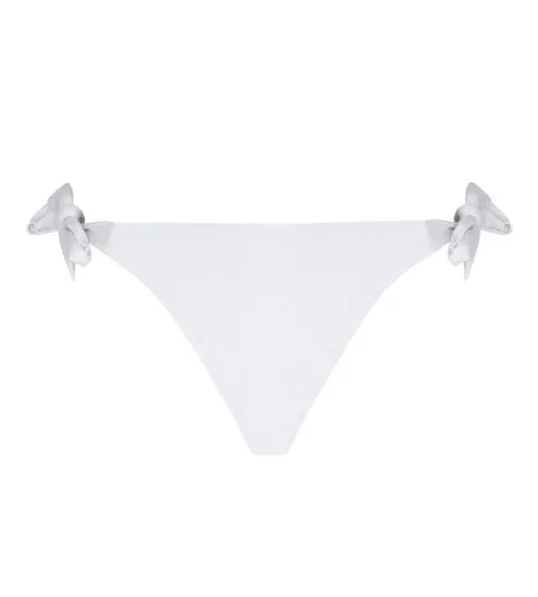 Bas de maillot de bain à nouer La Vogueuse Blanc