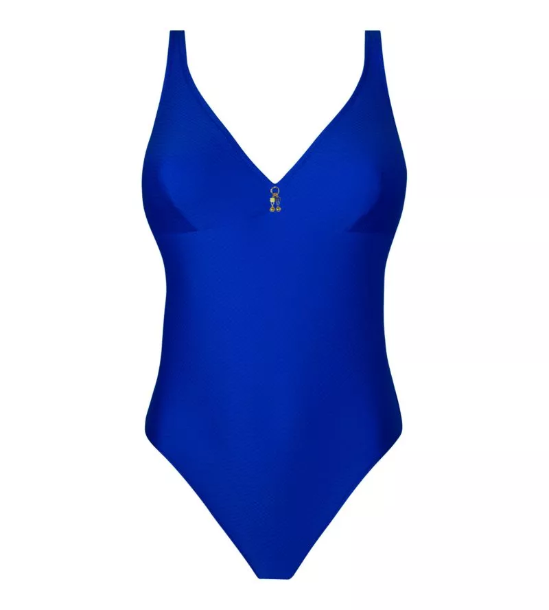 Maillot de bain une pice La Vogueuse Bleu Tonic