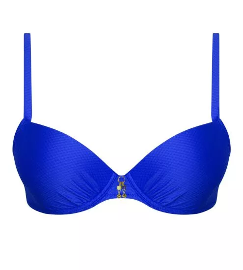 Haut de maillot de bain push up La Vogueuse Bleu Tonic