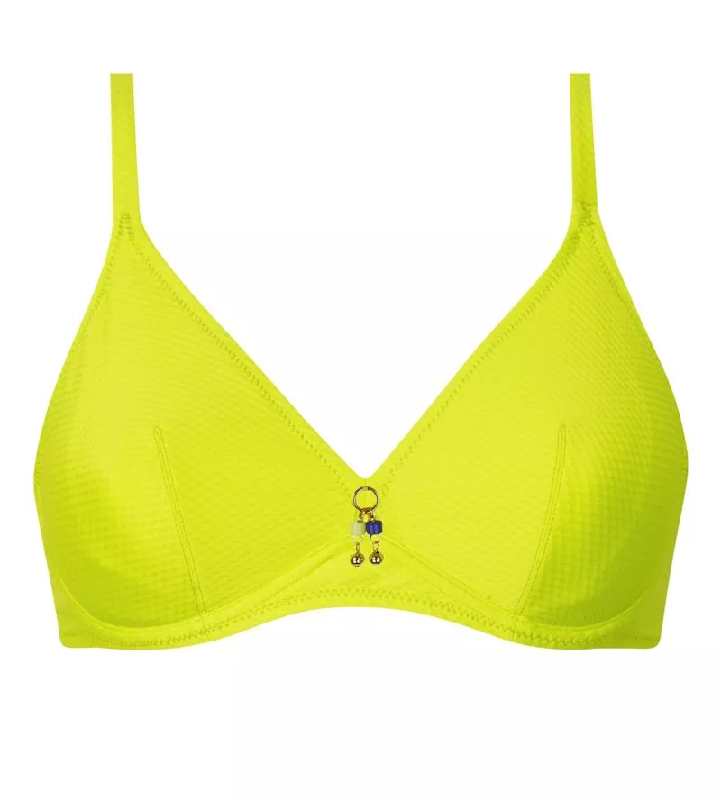 Haut de maillot de bain armatures La Vogueuse Vert Pistache