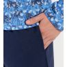 Pyjama long Vibe imprimé Bleu