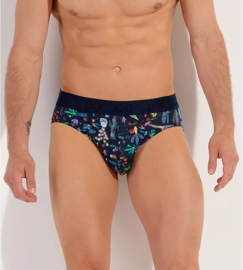 Slip mini homme Cactee imprimé multicolore