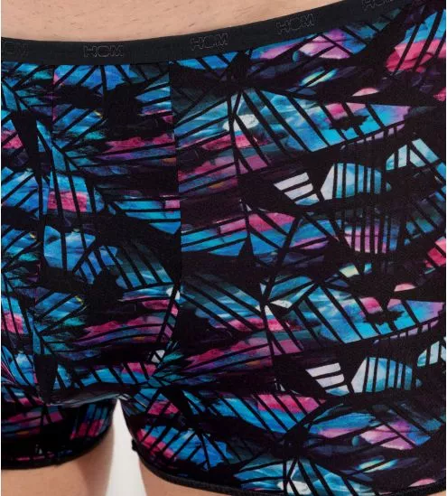 Boxer homme imprimé Rock Noir