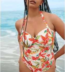 Maillot de bain sculptant une pièce Tanzania Calm Tropics