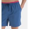 Short de bain uni Bleu Denim