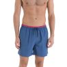 Short de bain uni Bleu Denim