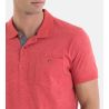 Polo manches courtes homme Rouge