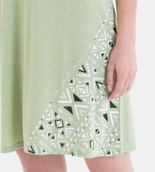 Liquette sans manches boutonnée Vert Pistache