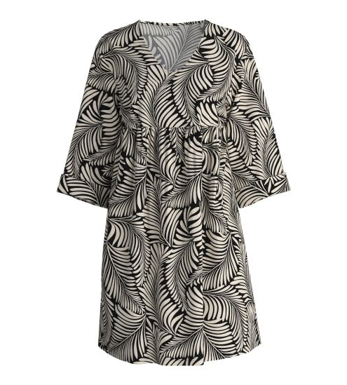 Chemise de nuit Noir et Blanc Favourites Sun