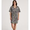 Chemise de nuit Noir et Blanc Favourites Sun
