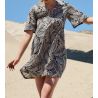 Chemise de nuit Noir et Blanc Favourites Sun