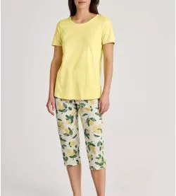 Pyjama 3/4 jaune citron Fruity Dreams