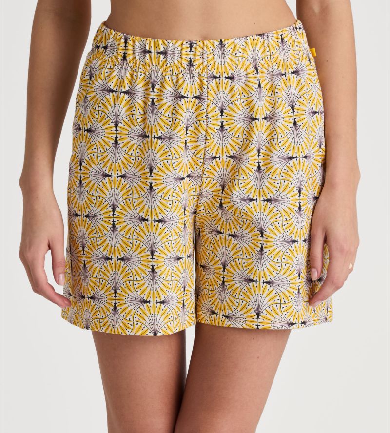 Favorite yellow indoor shorts Sun Ray Flower Yellow