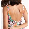 Maillot de bain une pièce floral Nancie Cantera Écru
