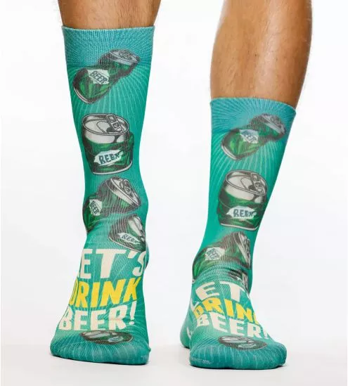 Chaussettes homme Lets Drink Beer I