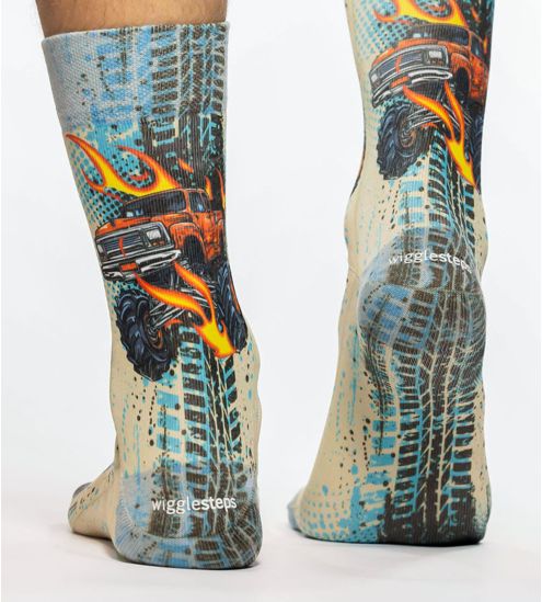 Monster Truck Man Socken