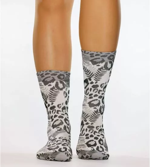 Chaussettes femme Black Leo