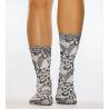 Chaussettes femme Black Leo