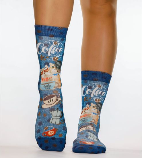 Chaussettes femme Coffee time