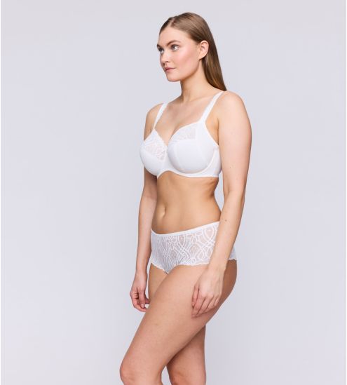 Shorty dentelle Blanc Salerno