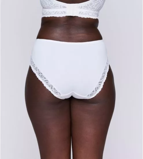 Culotte haute Salerno Blanc