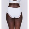 Culotte haute Salerno Blanc