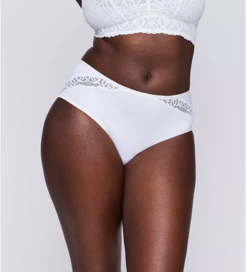 Culotte haute Salerno Blanc