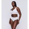 Culotte haute Salerno Blanc