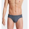 POSITANO SLIP DE BAIN IMPRIME NB039 Marine BLEU