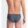 POSITANO SLIP DE BAIN IMPRIME NB039 Marine BLEU