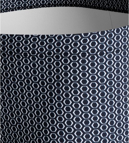 POSITANO BOXER DE BAIN IMPRIME NB039 Marine BLEU