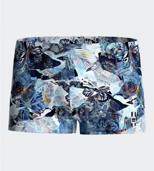 BLUE LAGOON BOXER DE BAIN IMPRIME BL091 Bleu