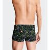 HAITI BOXER DE BAIN IMPRIME NB039 Marine BLEU