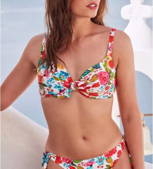 Haut de maillot de bain balconnet à coques DONATELLA