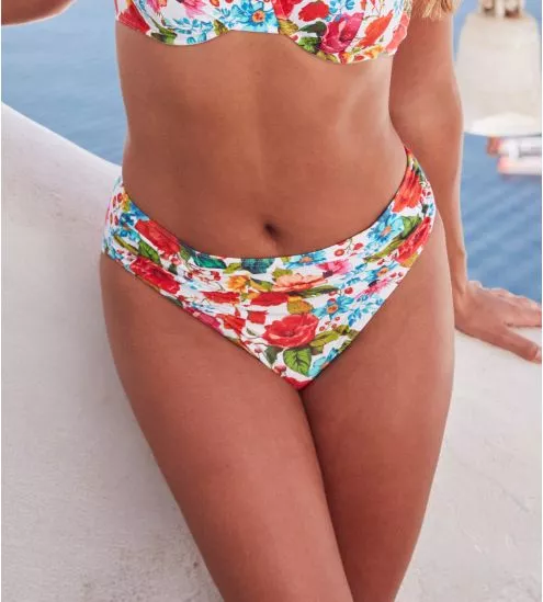 Bas de maillot de bain drapé DONATELLA