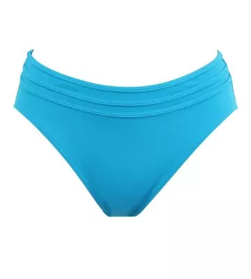 Bas de maillot de bain drapé GRACE Turquoise