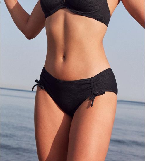 Bas de maillot de bain shorty à coulisse réglable BELLAGIO Noir