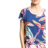 Robe à manches courtes Bleu
