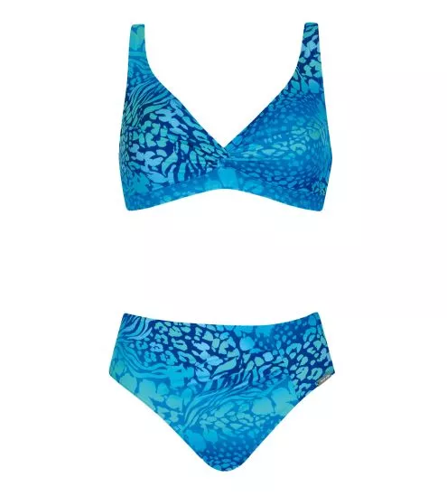 Two-piece swimsuit with...