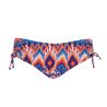 Bas de maillot de bain coulissant multicolore