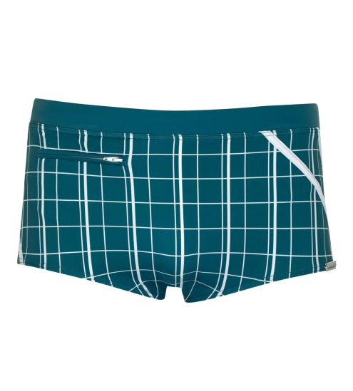 Boxer de bain Vert/Orange