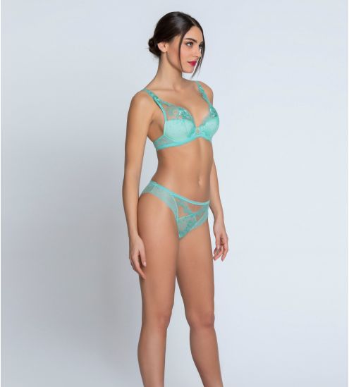 Soutien gorge Plunge demi mousse Princesse Iris Princesse Aqua