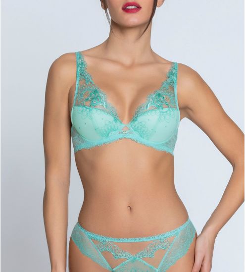 Soutien gorge Plunge demi mousse Princesse Iris Princesse Aqua