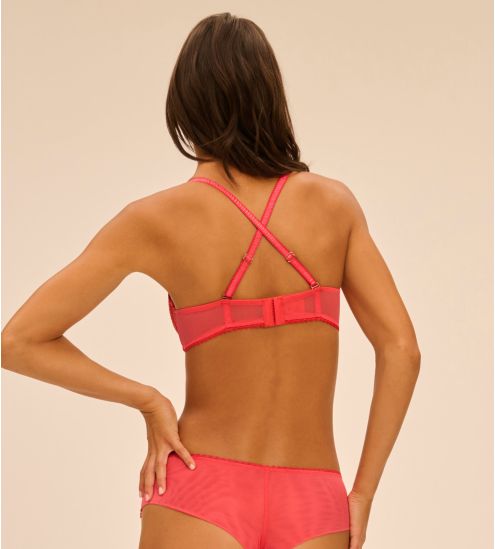 Soutien gorge corbeille Allure Rouge Coralia