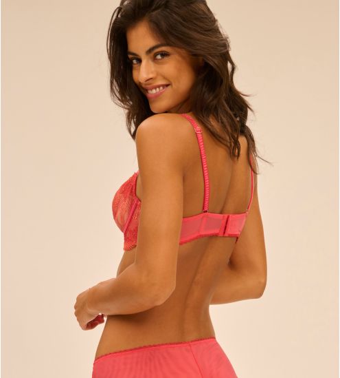 Soutien gorge corbeille Allure Rouge Coralia