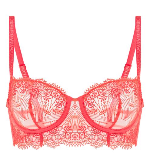 Soutien gorge corbeille Allure Rouge Coralia